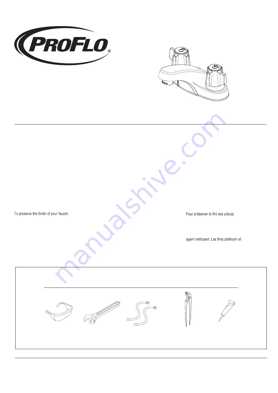 ProFlo PFWSCM2M101 Installation Instructions Download Page 1