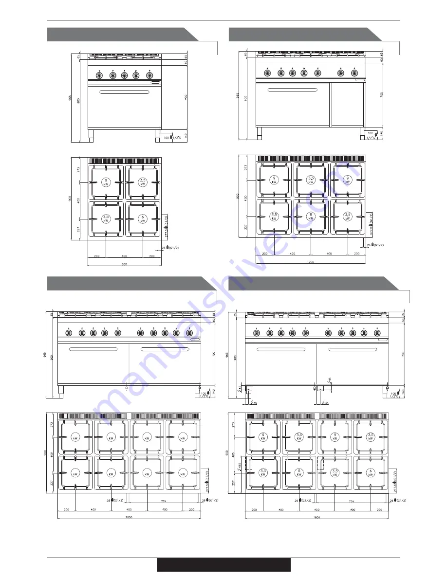 PROFONDITA G12F4H9 + FGP Operating Instructions Manual Download Page 54