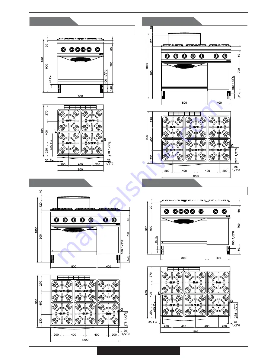 PROFONDITA G12F4H9 + FGP Operating Instructions Manual Download Page 64