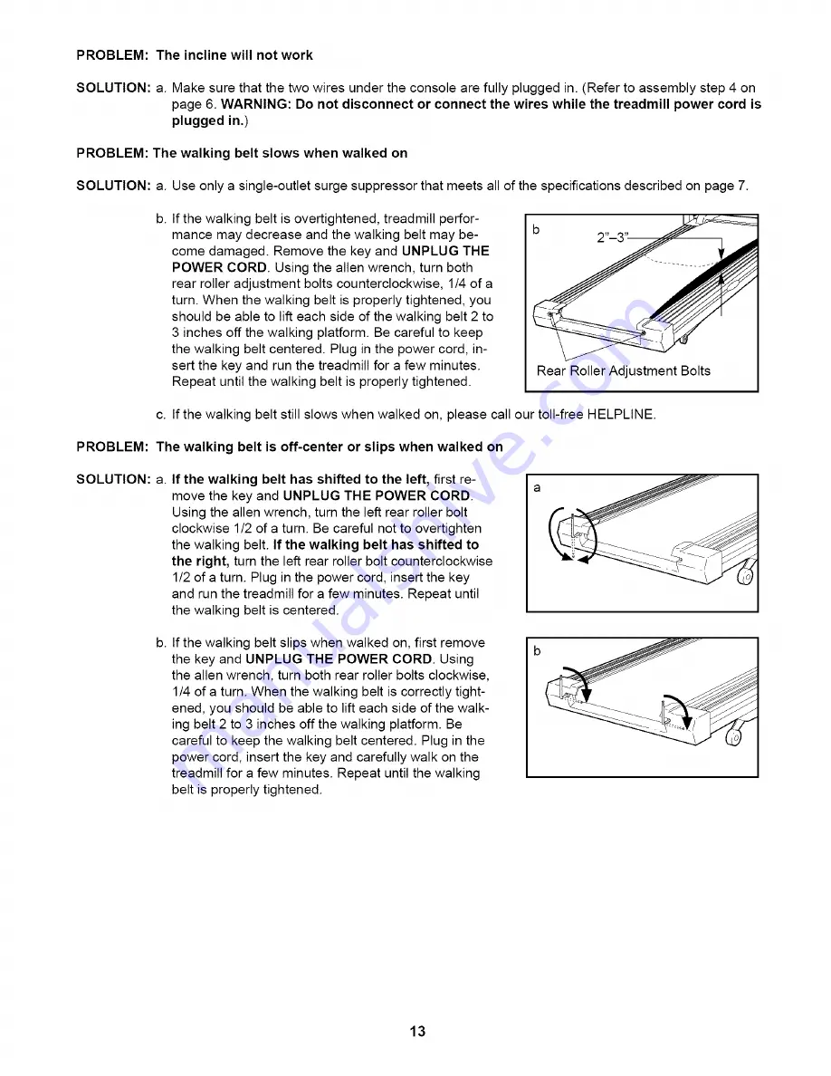 ProForm 480 Pi User Manual Download Page 13