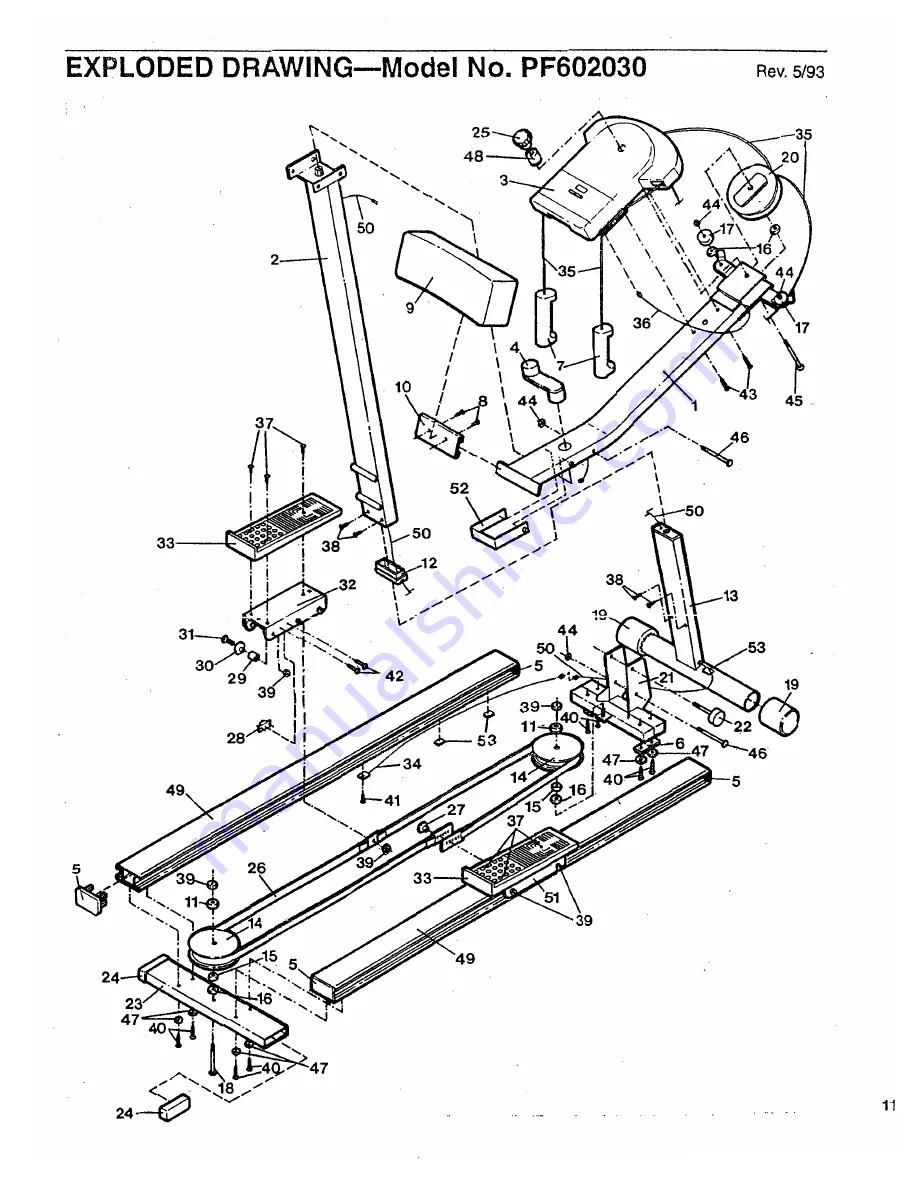 ProForm 580 Xc Skier Скачать руководство пользователя страница 11