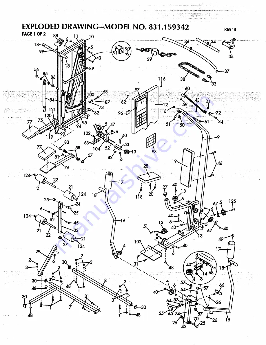 ProForm 831.159342 Owner'S Manual Download Page 32