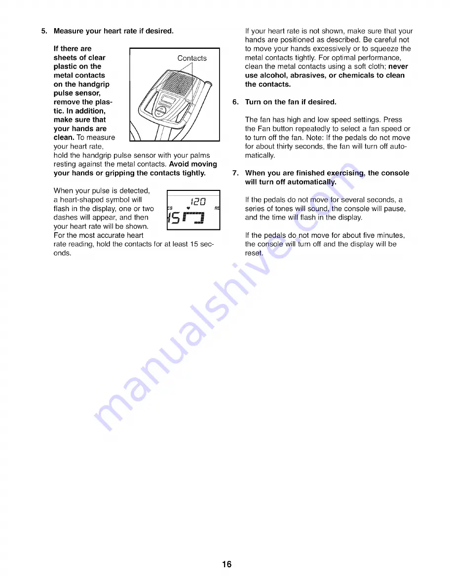 ProForm 831.23743.0 User Manual Download Page 16