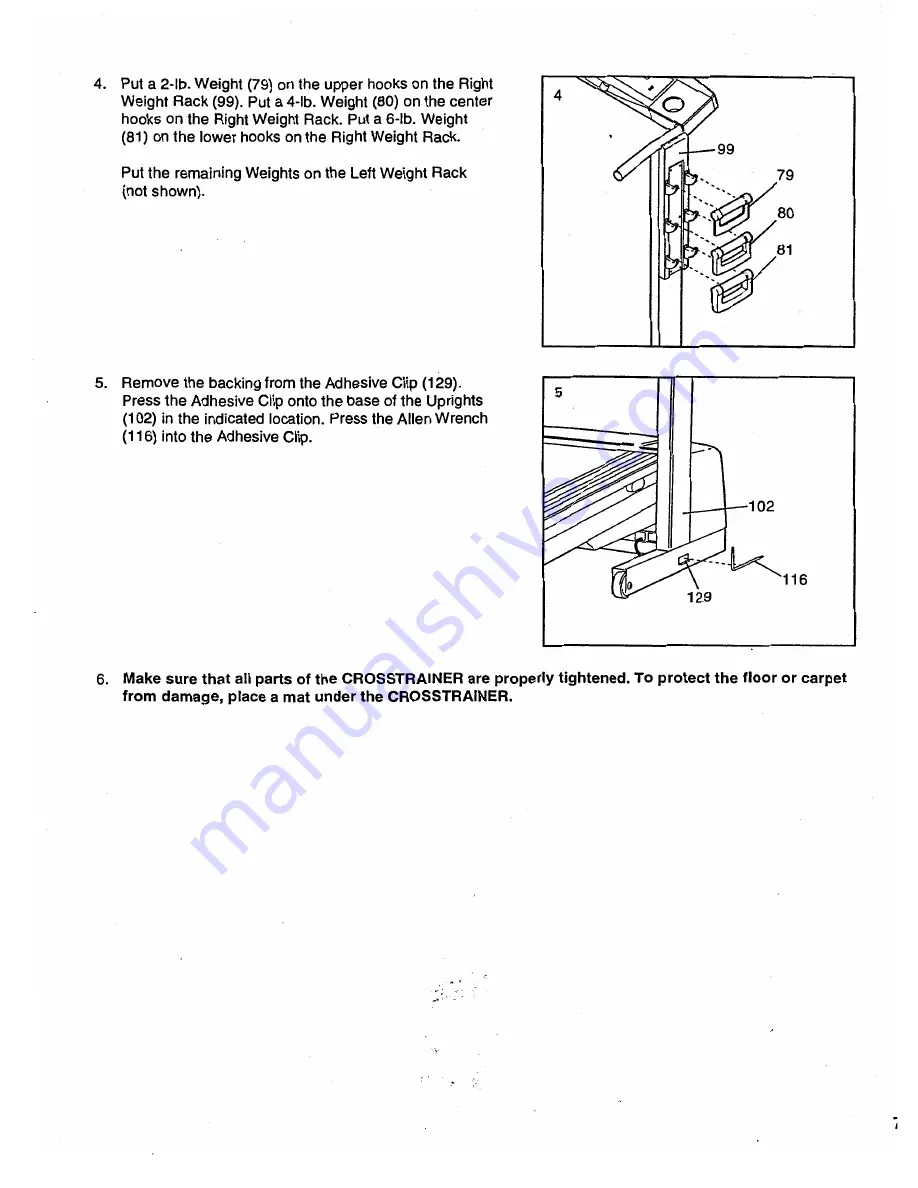 ProForm CROSSTRAINER User Manual Download Page 6