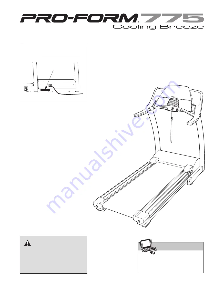 ProForm PFTL812040 User Manual Download Page 1