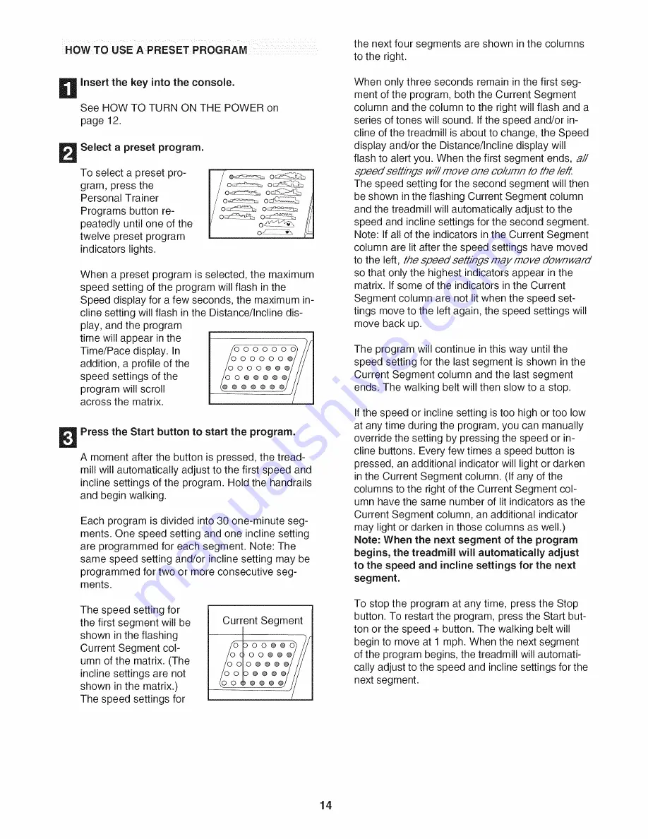 ProForm PFTL91205.1 User Manual Download Page 14