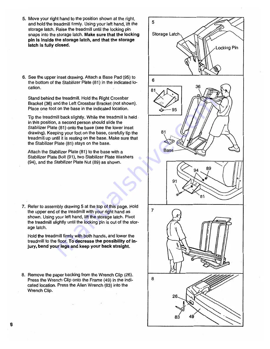 ProForm SEARS 730si Скачать руководство пользователя страница 6