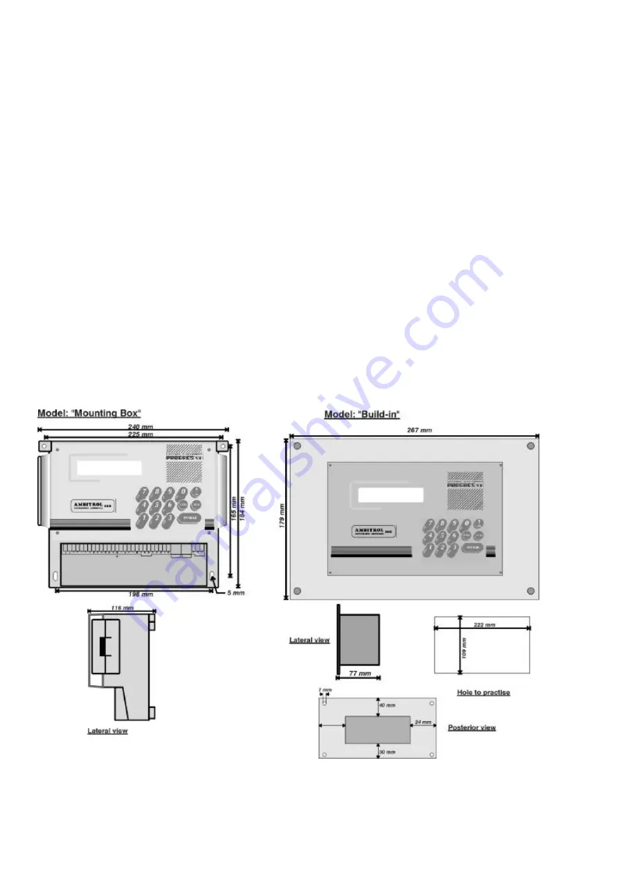 Progres AMBITROL 100 Instruction Manual Download Page 4