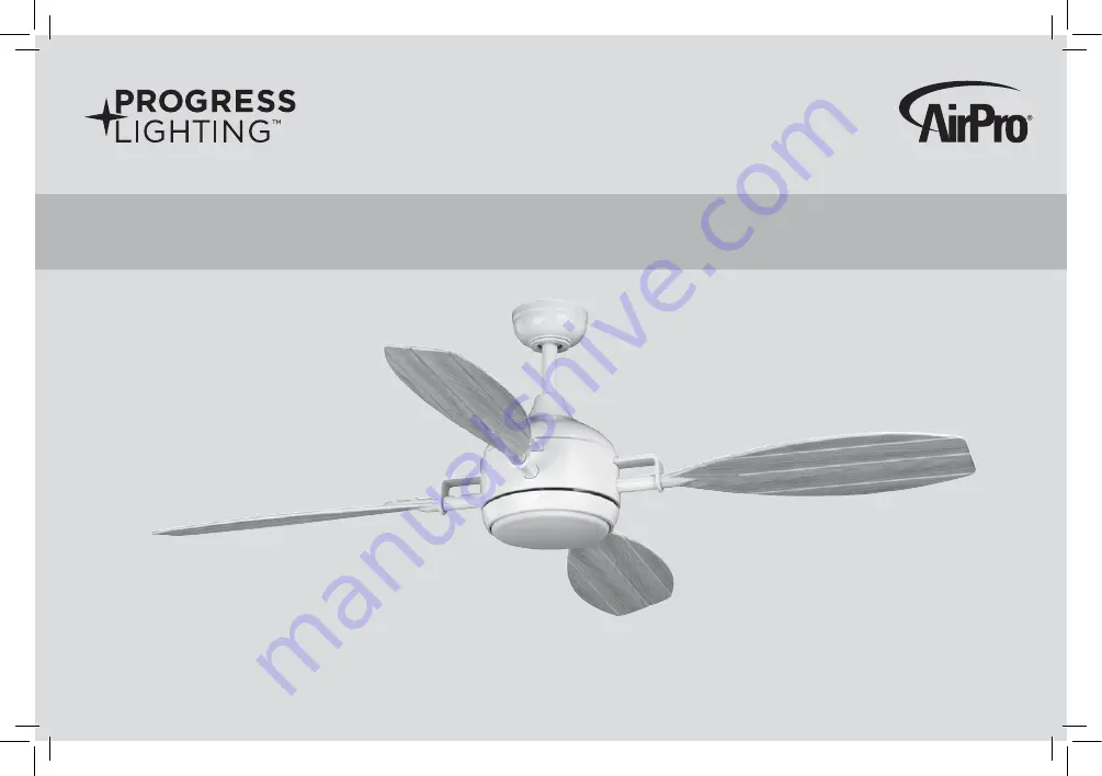 Progress Lighting AirPro P250040 Скачать руководство пользователя страница 17