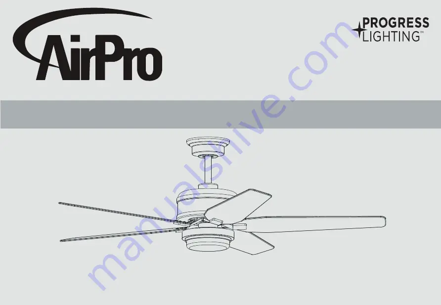 Progress Lighting AirPro P250061 Installation Manual Download Page 17