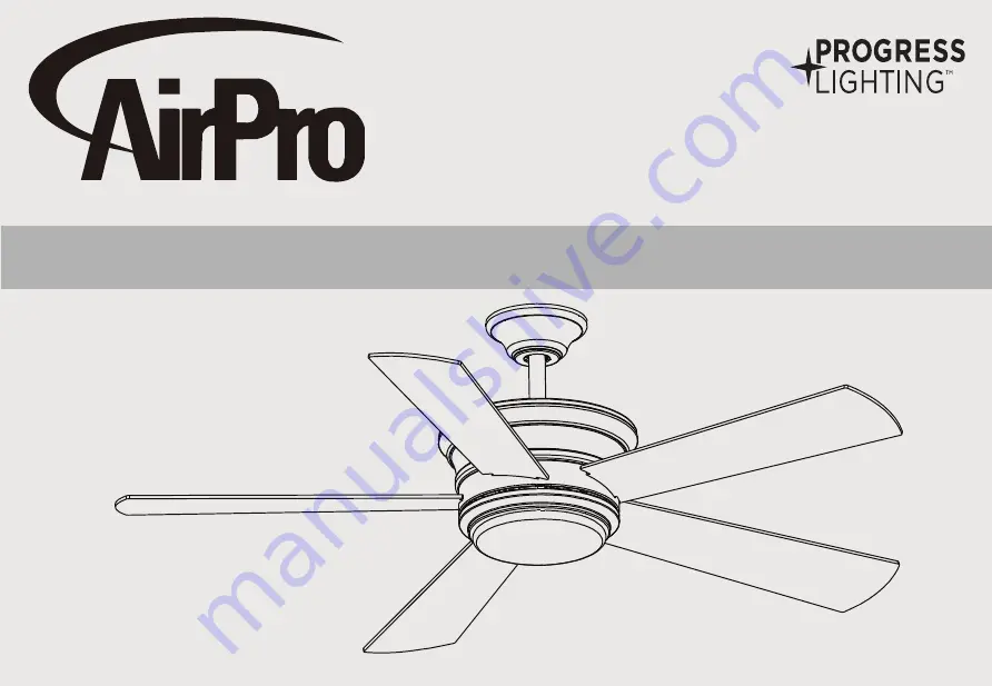 Progress Lighting AirPro P2540 Installation Manual Download Page 15