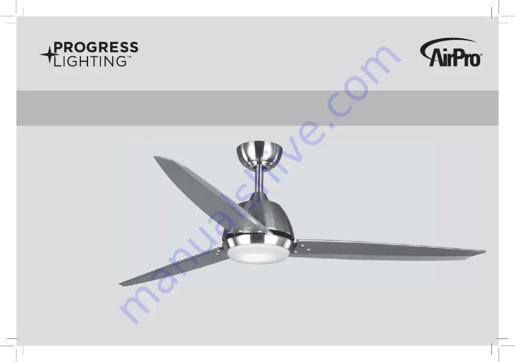 Progress Lighting AirPro P2592 Installation Manual Download Page 33