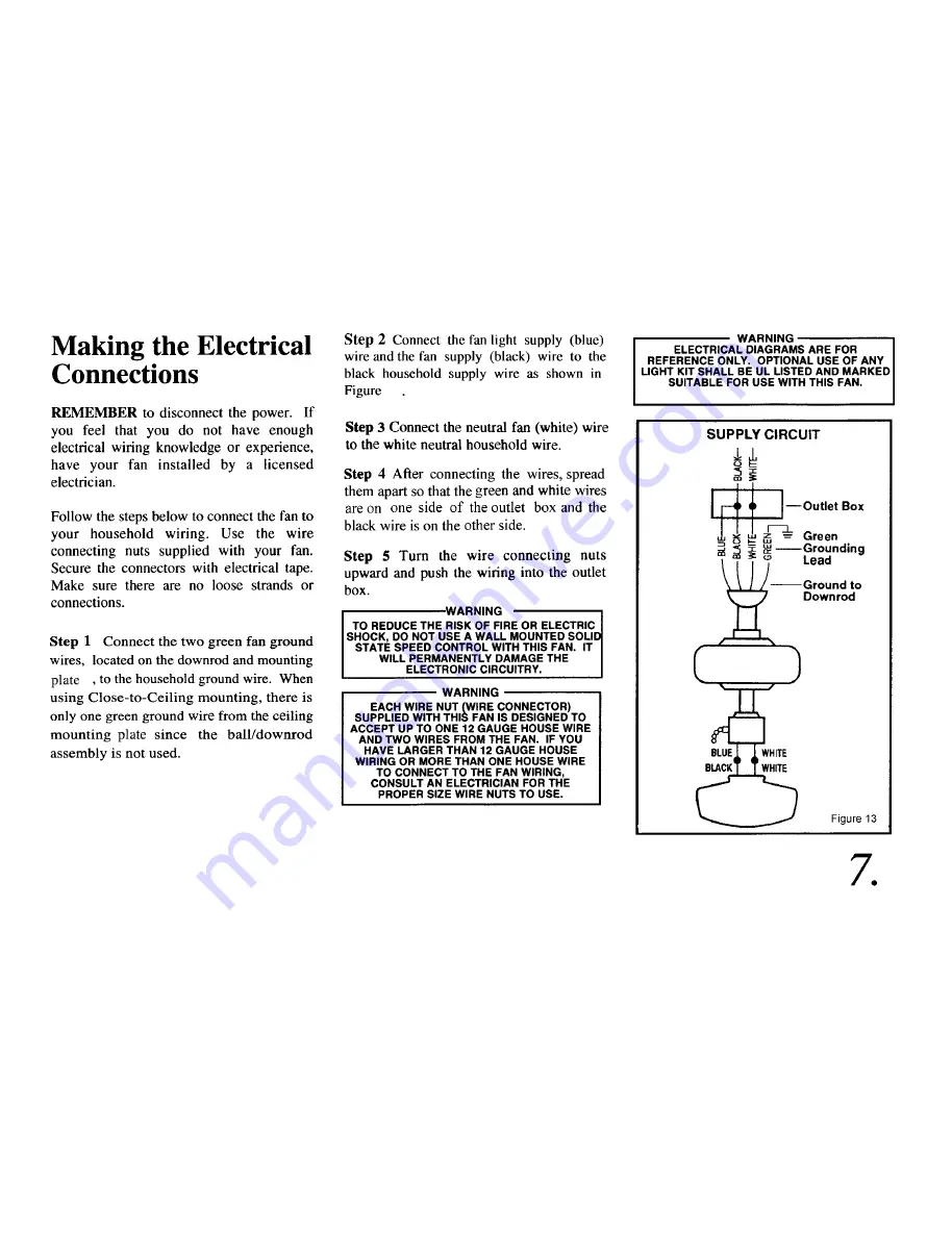 Progress Lighting EF200D Installation Manual Download Page 10