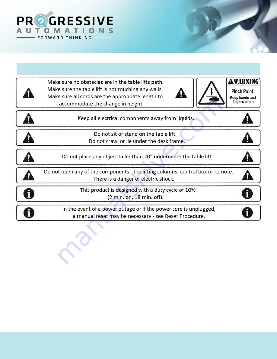 progressive automations FLT-03-2-2 Manual Download Page 2