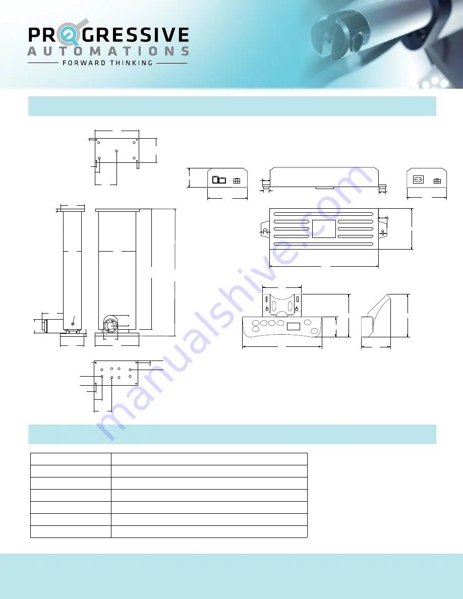 progressive automations FLT-03-2-2 Скачать руководство пользователя страница 5