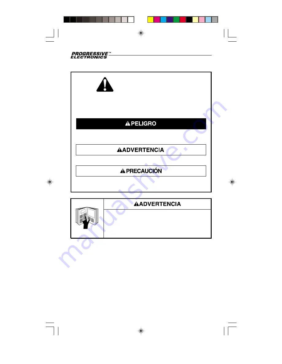 Progressive Electronics PE395 Instruction Manual Download Page 10