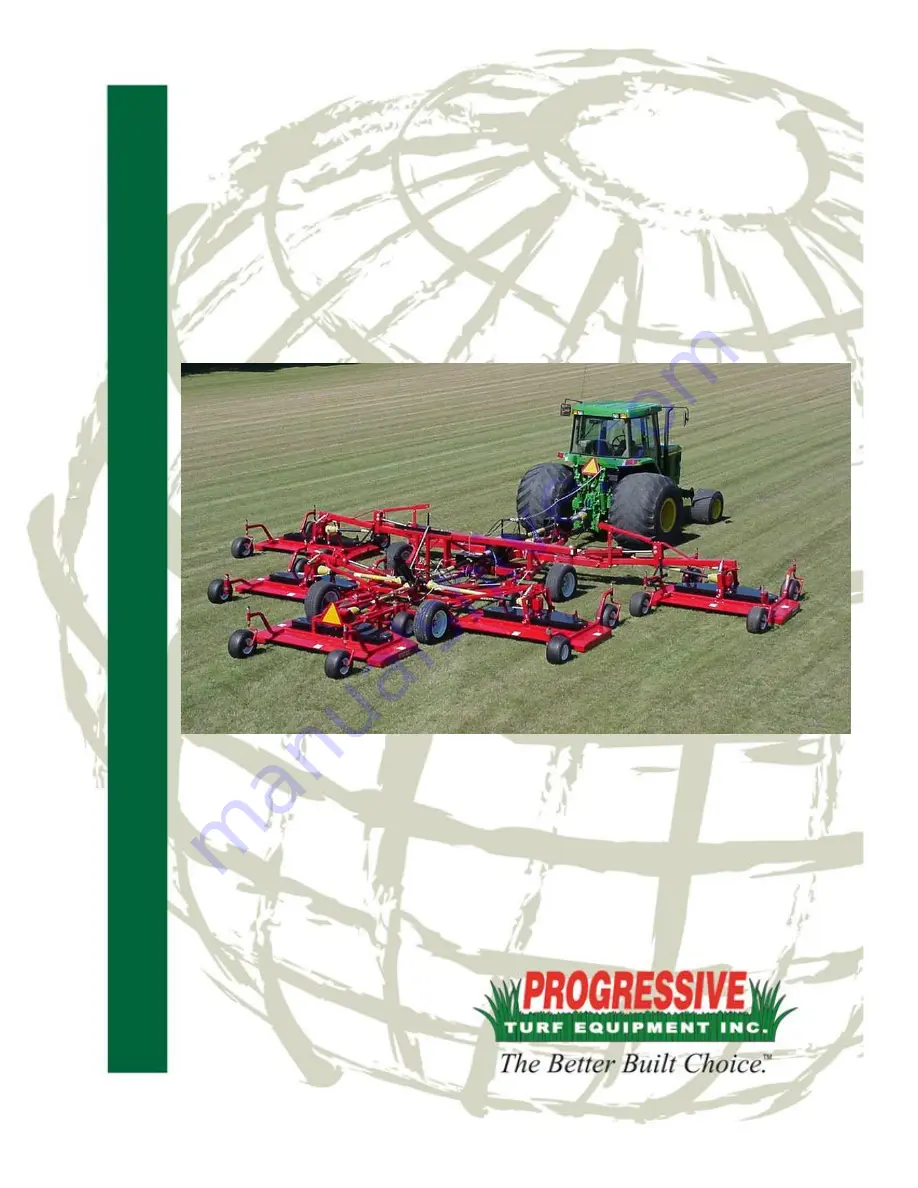 Progressive Turf Equipment PRO-MAX 36 Operators Manual And Parts Lists Download Page 1