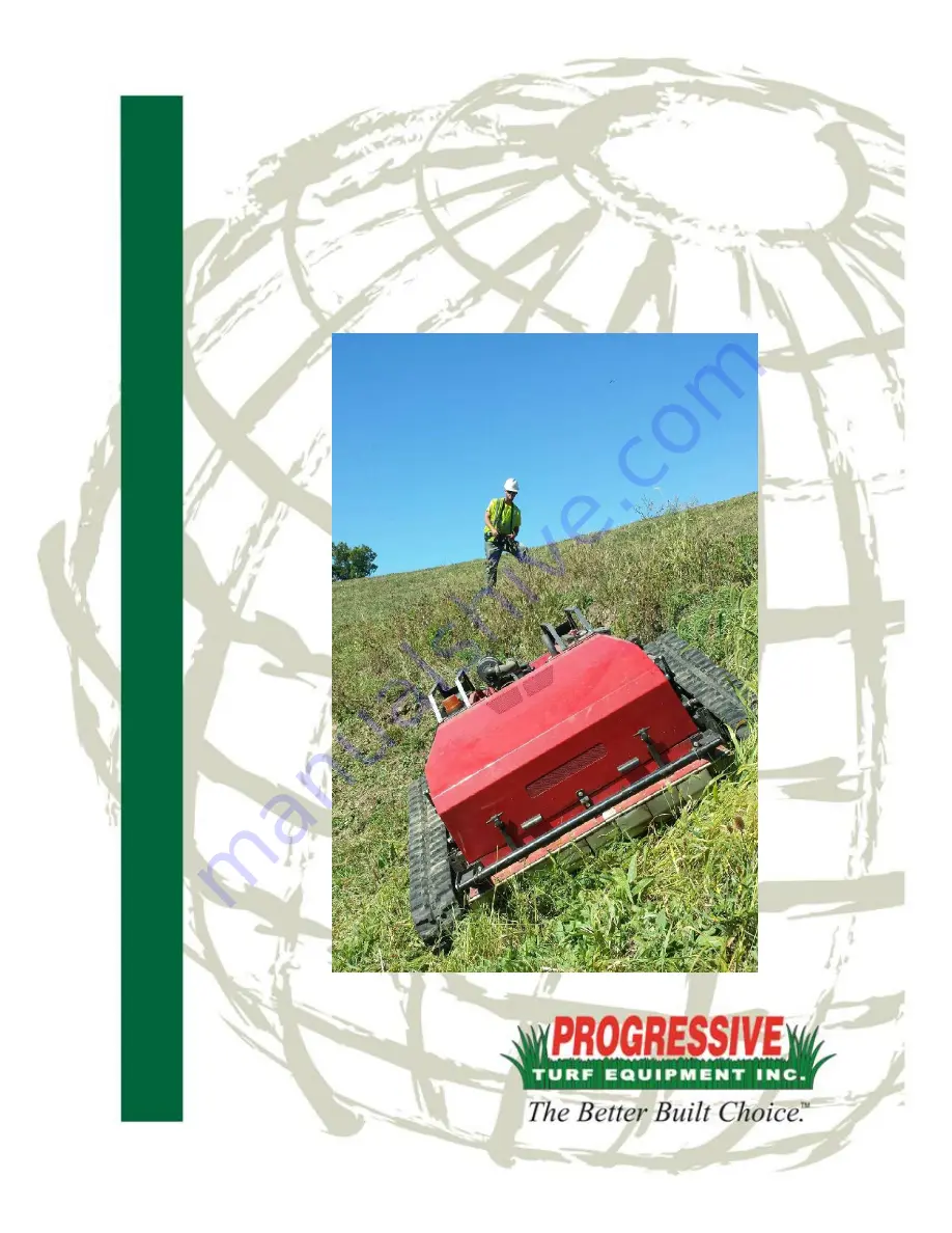 Progressive Turf Equipment Slope-Pro Скачать руководство пользователя страница 1