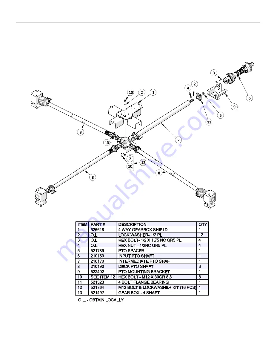 Progressive Turf Equipment TDR-26 Скачать руководство пользователя страница 73