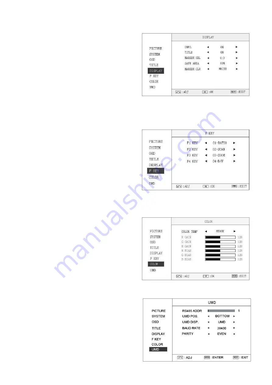 ProHD DT-X24H User Manual Download Page 8