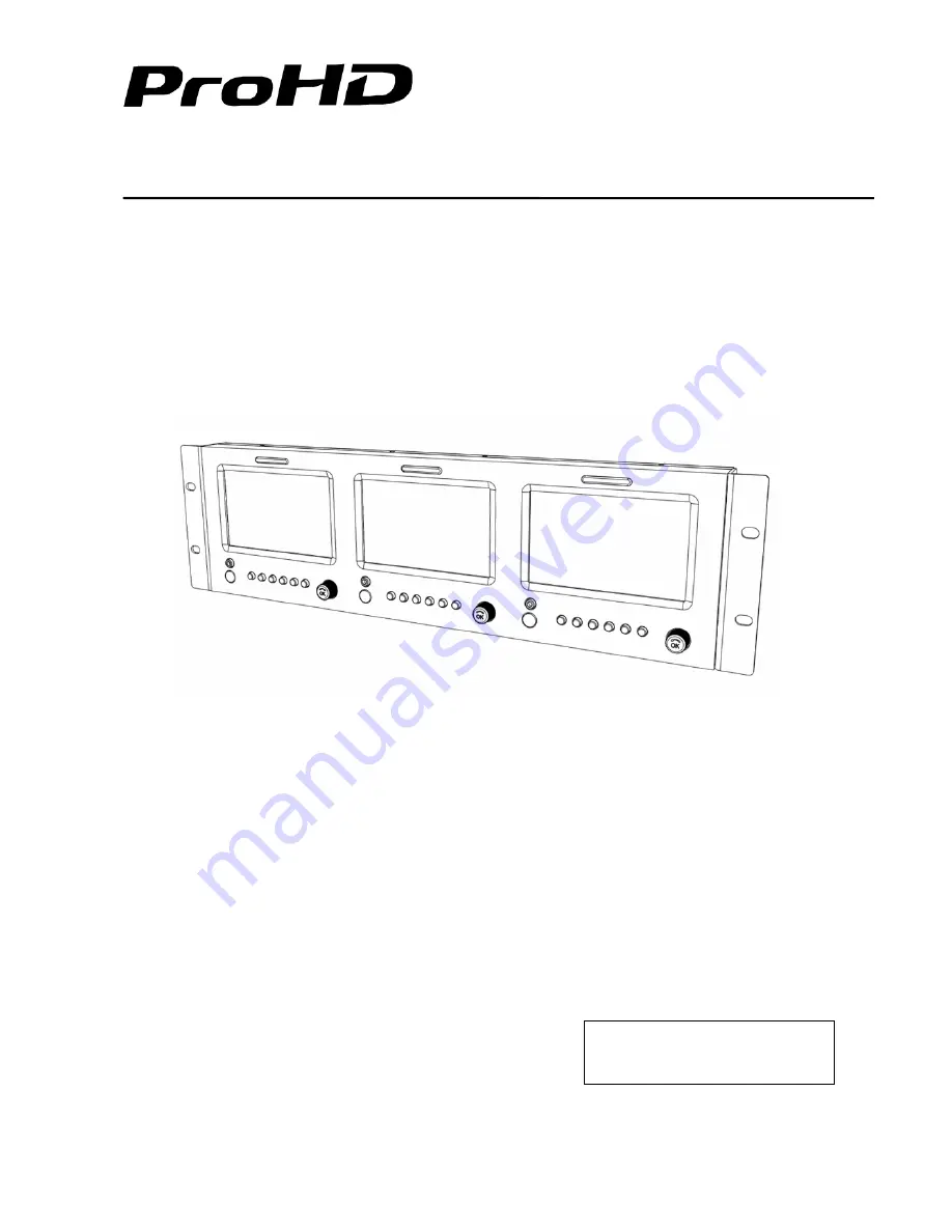 ProHD DT-X51Hx3 User Manual Download Page 1