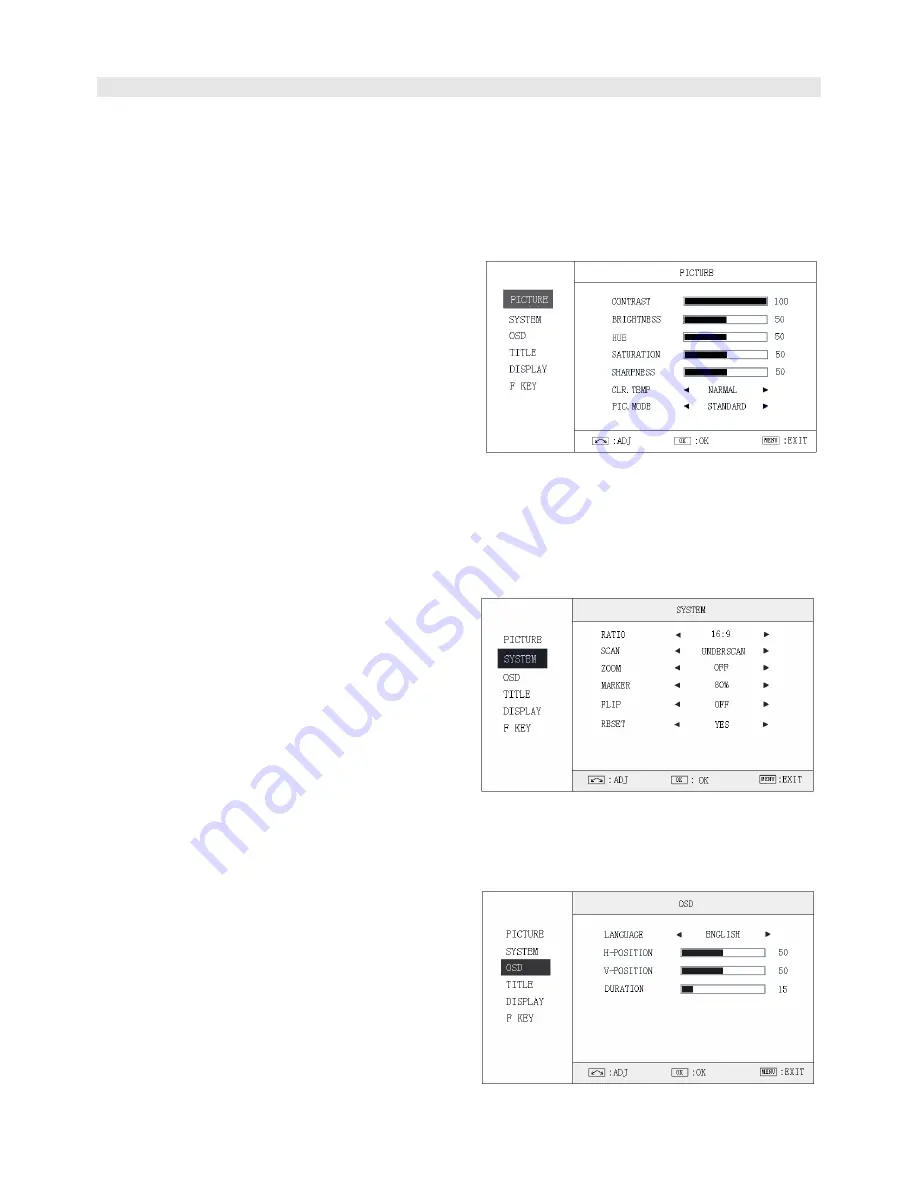 ProHD DT-X51Hx3 User Manual Download Page 7