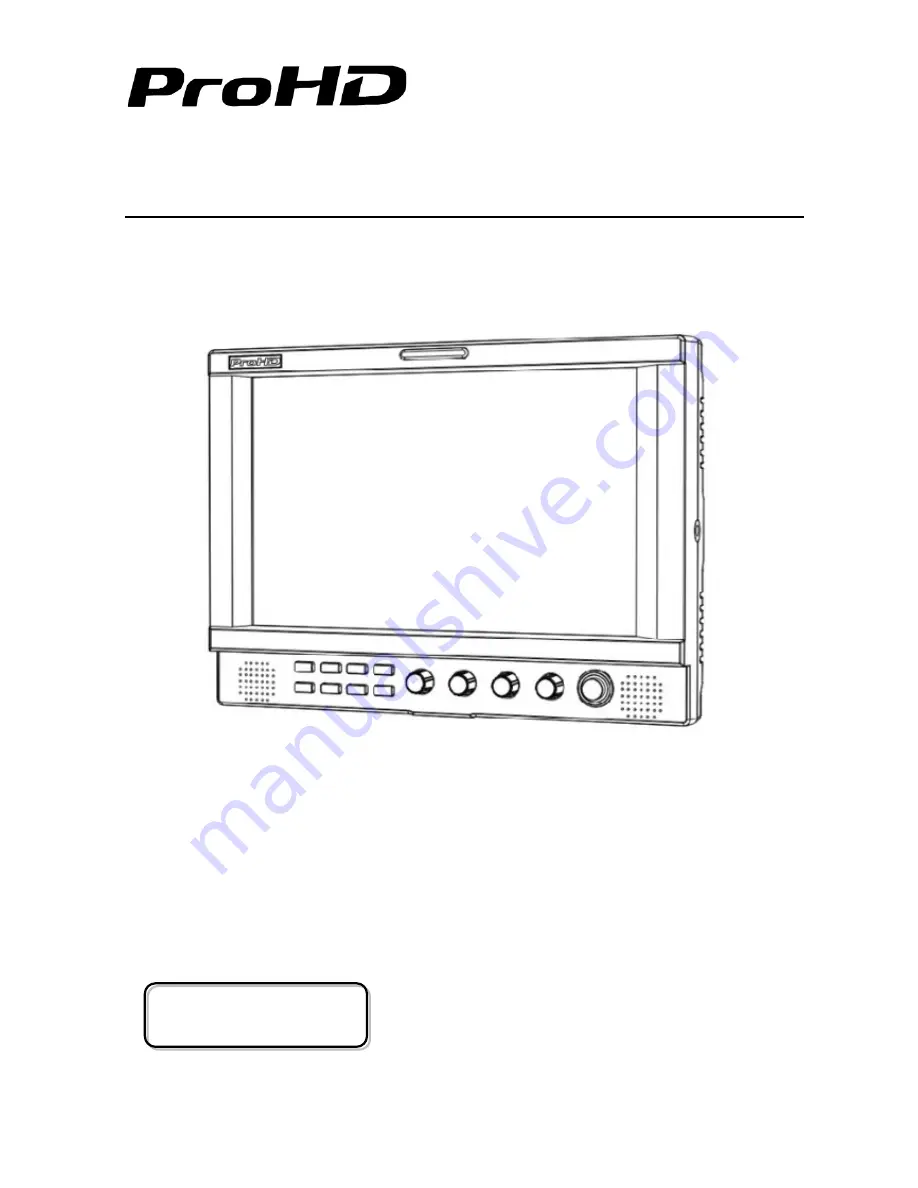 ProHD DT-X93H User Manual Download Page 1