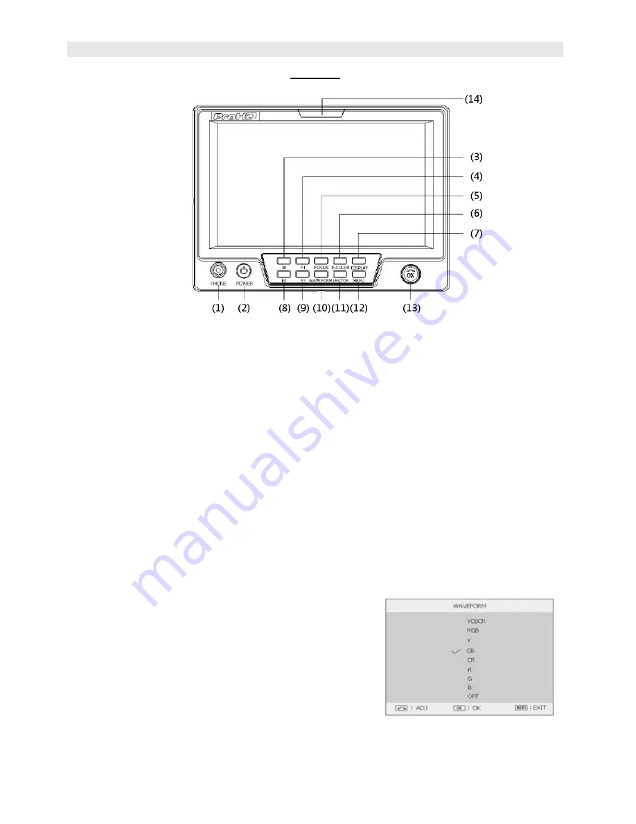 ProHD ProHD DT-X71CI User Manual Download Page 6