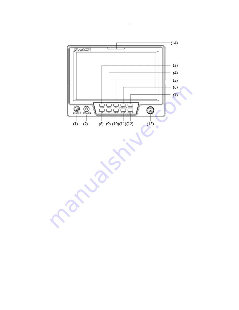 ProHD ProHD DT-X71CI User Manual Download Page 8