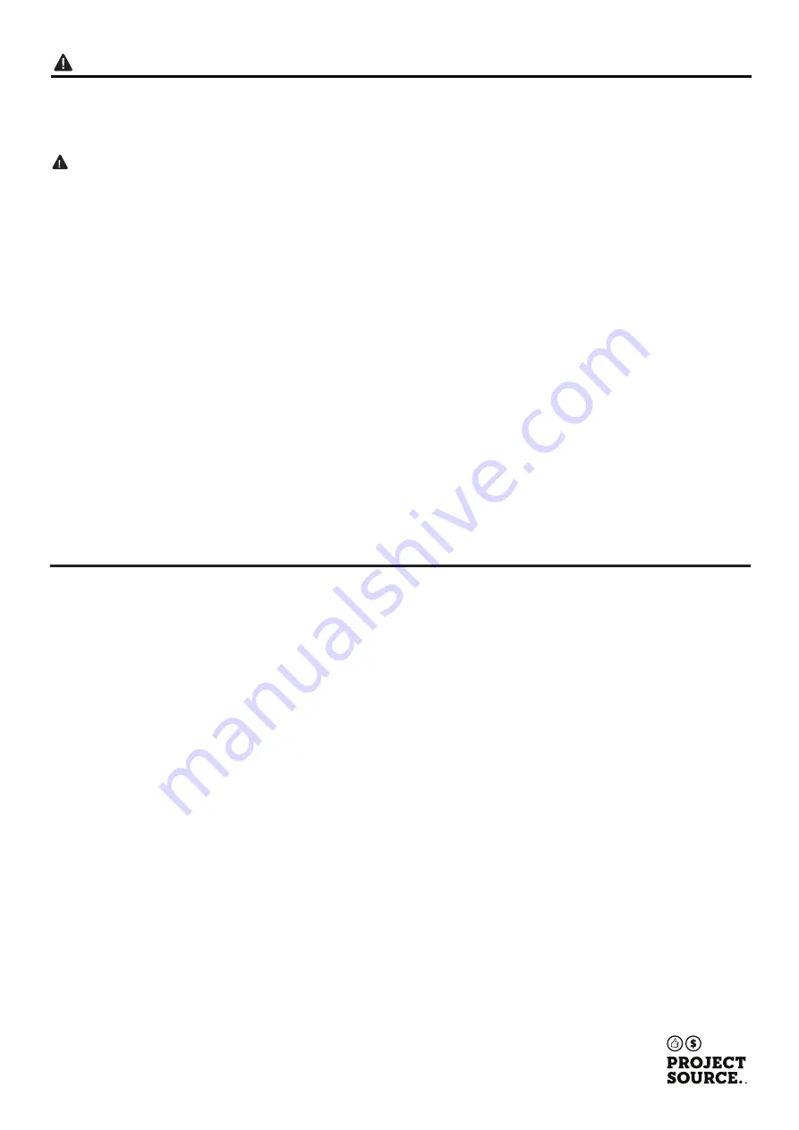 Project Source EC0720WH Quick Start Manual Download Page 2