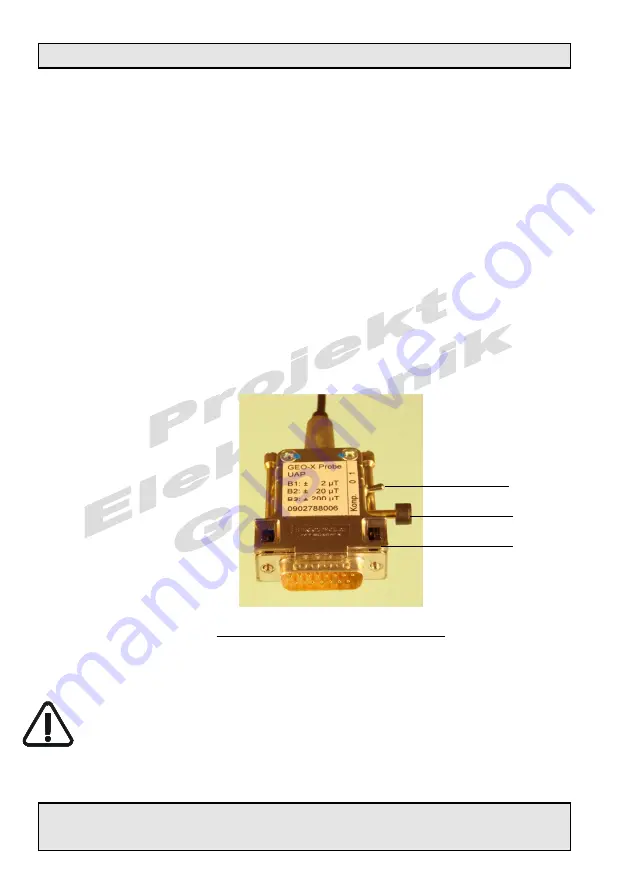 Projekt Elektronik FM 302 Operating Manual Download Page 66