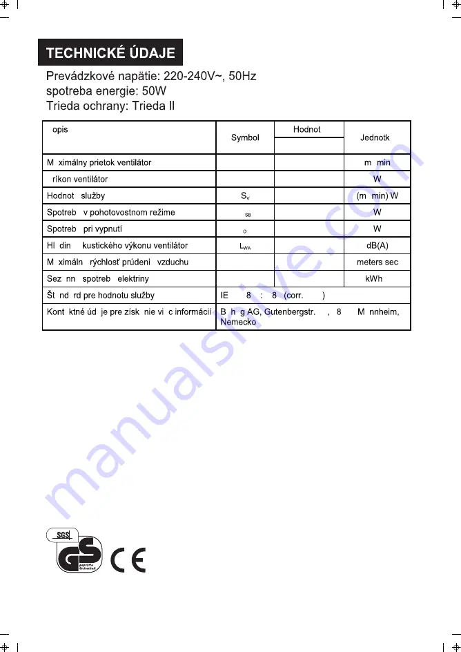 ProKlima 20801964 Owner'S Manual Download Page 189