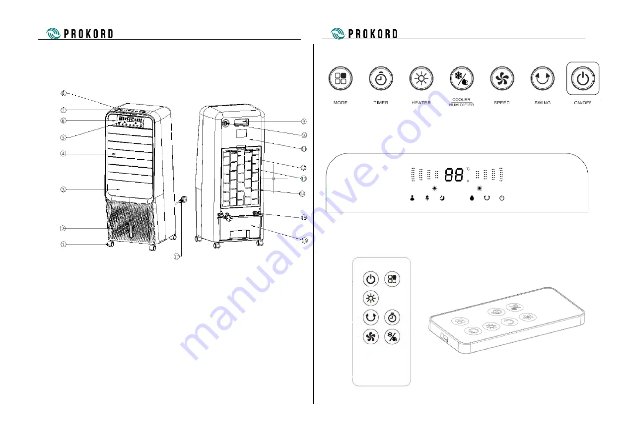 PROKORD DF-AF1838KH User Manual Download Page 4