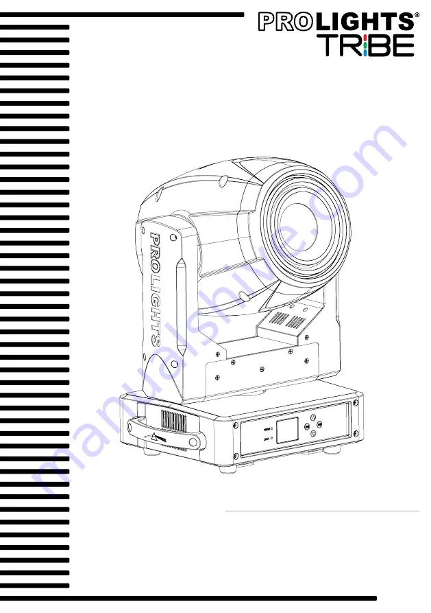 Prolights Tribe JETSPOT-3 User Manual Download Page 1