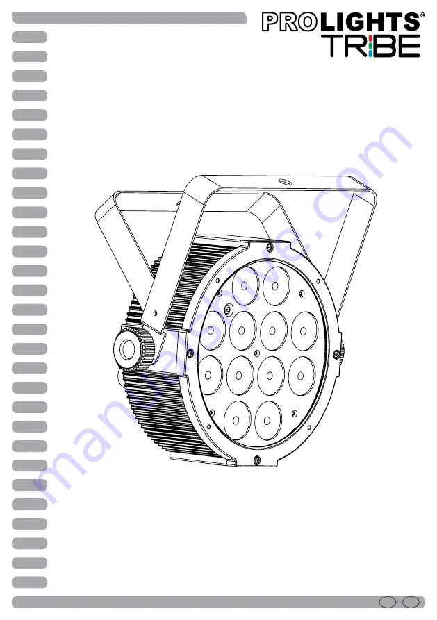 Prolights Tribe LUMIPAR12Q User Manual Download Page 1