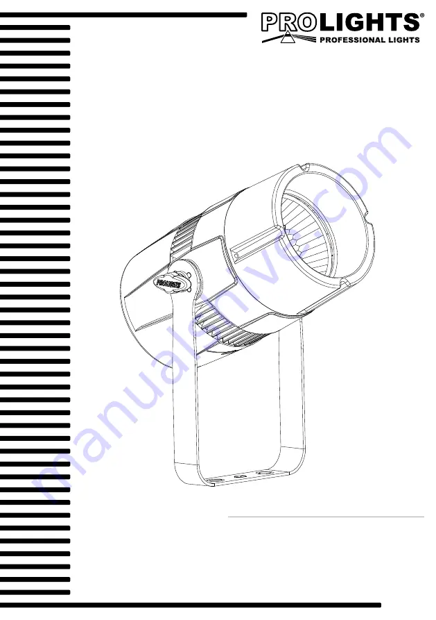 ProLights PINSPOT Скачать руководство пользователя страница 1