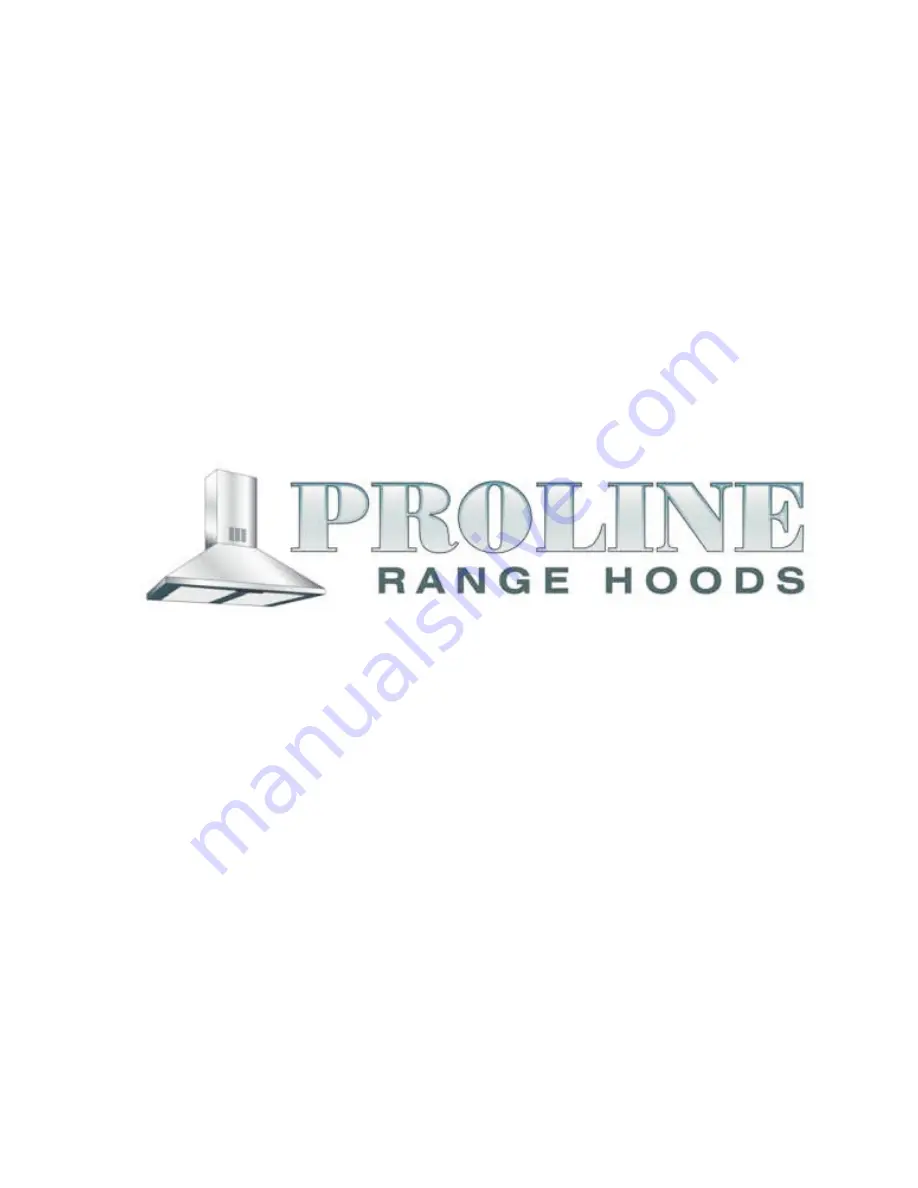 ProLine Range Hoods PLZW KB.30-48 Скачать руководство пользователя страница 16