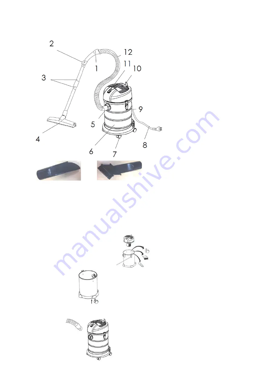 Proline BVC30W&D Operating Instructions Manual Download Page 6