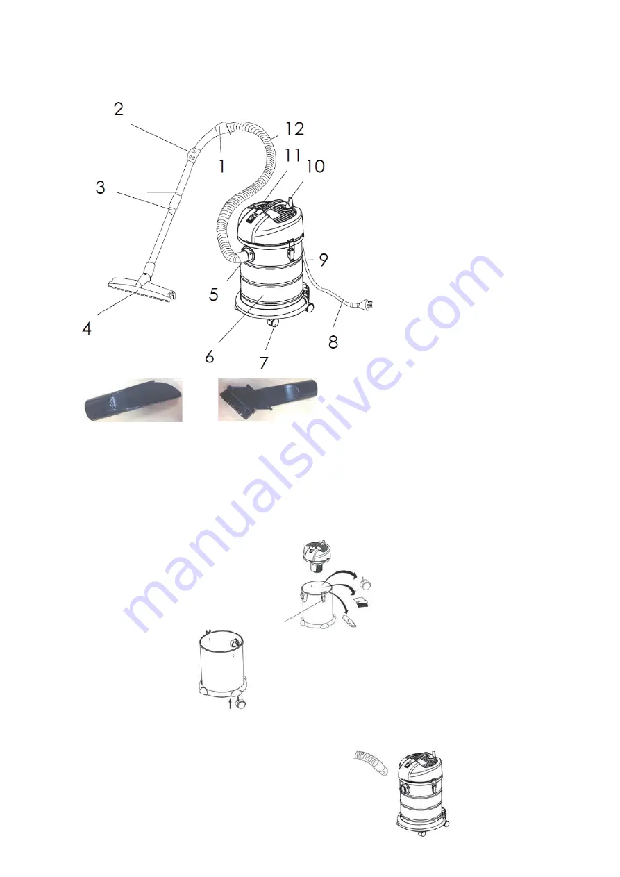 Proline BVC30W&D Operating Instructions Manual Download Page 20