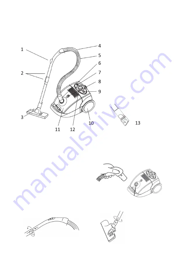 Proline BVCA700SC Operating Instructions Manual Download Page 14