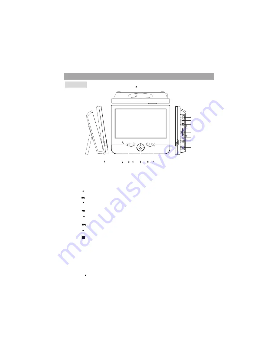 Proline DVDP292WX Скачать руководство пользователя страница 7