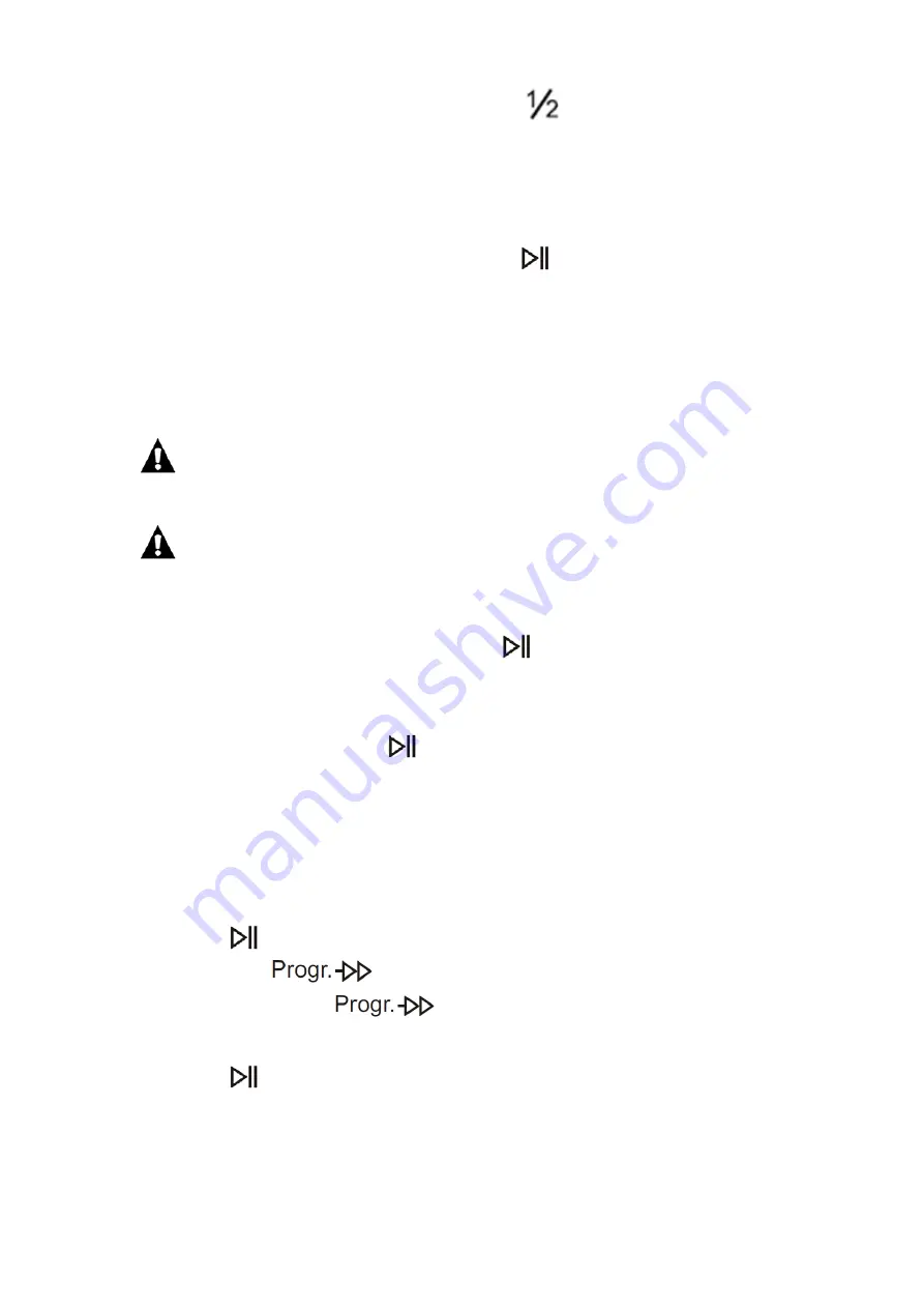 Proline DWP 1247 SILVER Instruction Manual Download Page 68