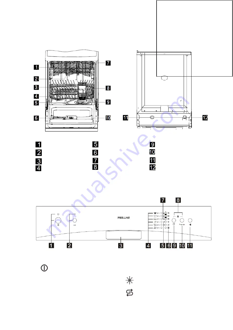 Proline FDP 12 648 W/SL Operating Instructions Manual Download Page 23