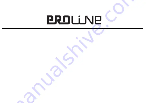 Proline PL-DPF 804B User Manual Download Page 1