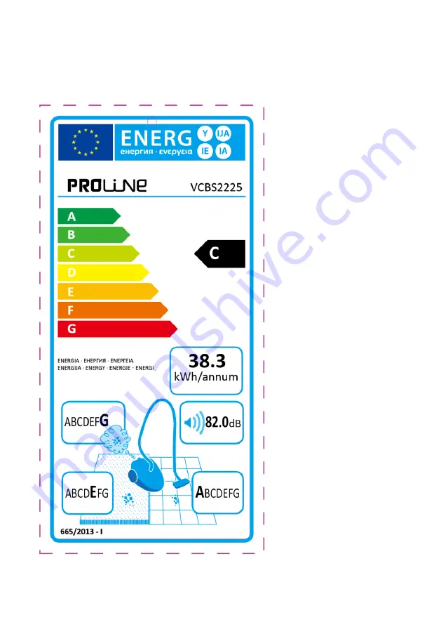 Proline VCBS2225 Скачать руководство пользователя страница 14