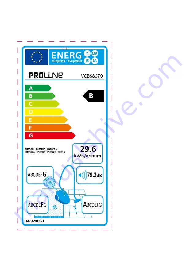 Proline VCBS8070 Скачать руководство пользователя страница 42