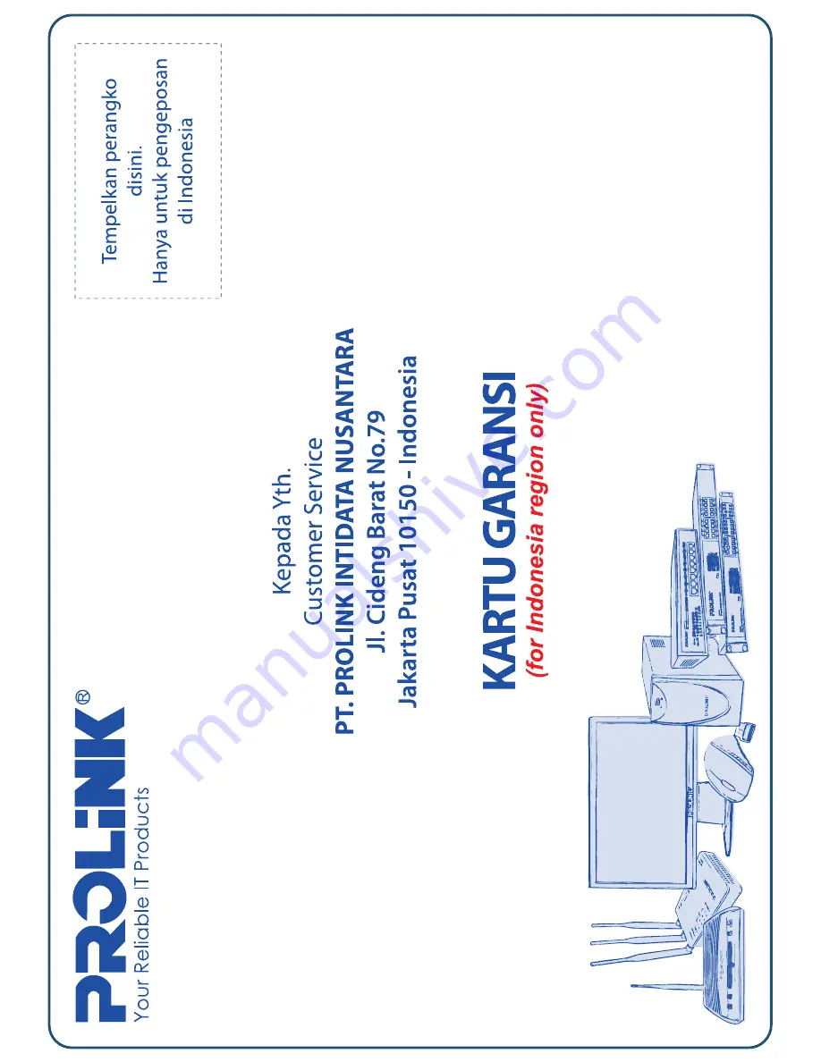 PROLiNK PHC-105 Quick Installation Manual Download Page 10