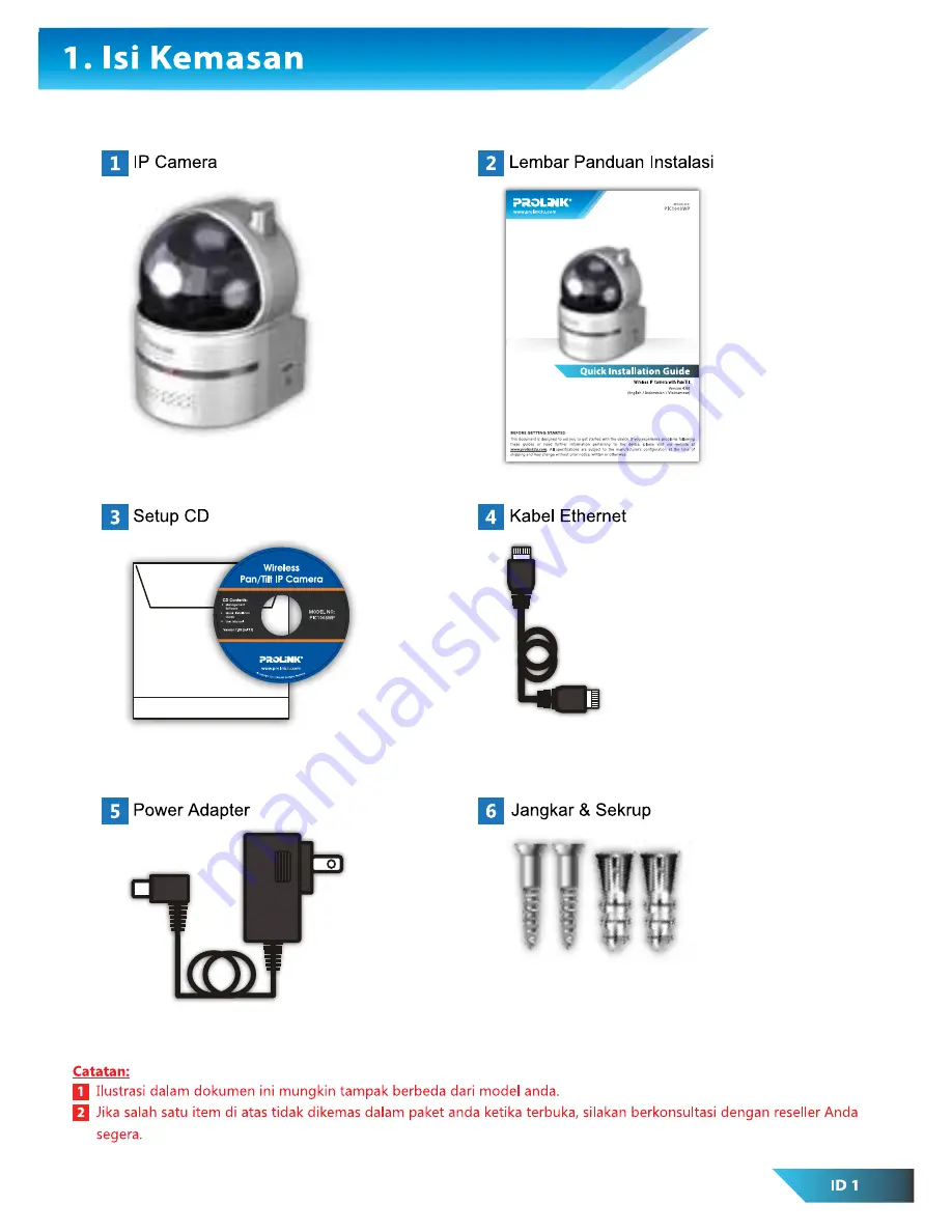 PROLiNK PIC1003WP Скачать руководство пользователя страница 10