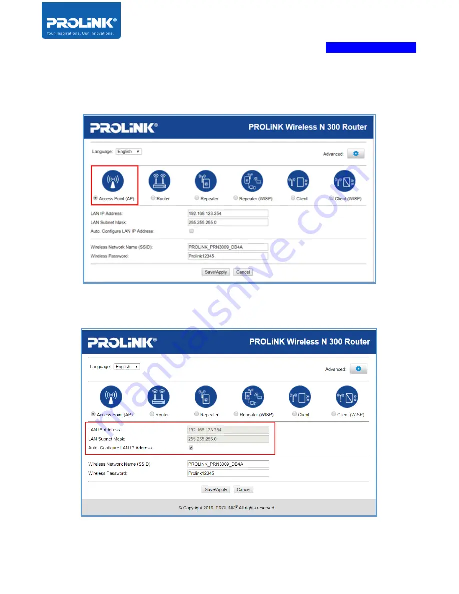 PROLiNK PRN3009 Product User Manual Download Page 26