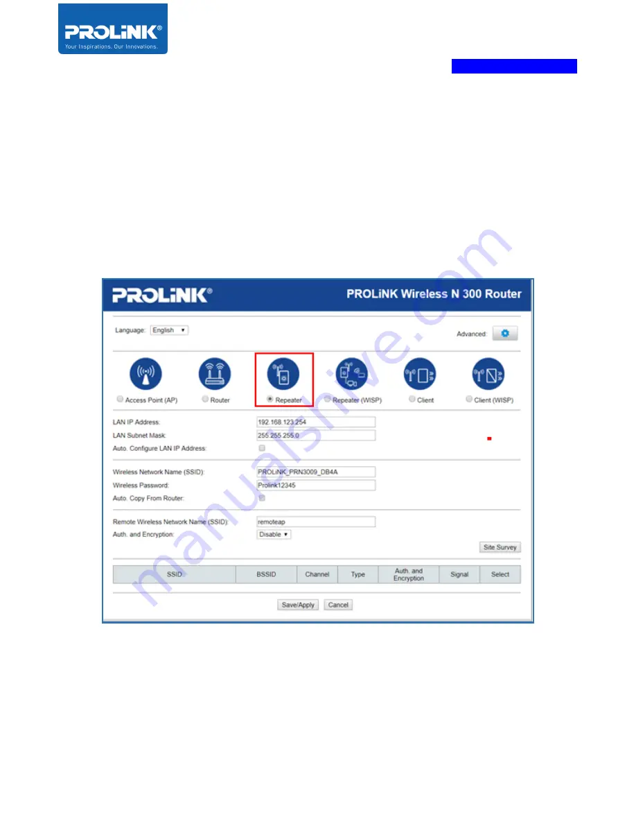 PROLiNK PRN3009 Скачать руководство пользователя страница 28